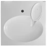 Раковина Azario Elegance 60 CS00086606 на стиральную машину цвет Белый