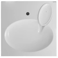 Раковина Azario Elegance 60 CS00086606 на стиральную машину цвет Белый