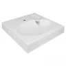 Раковина Azario Elegance 60 CS00086606 на стиральную машину цвет Белый