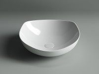 Раковина-чаша Ceramicanova Element 42 CN5017 Белая фарфор накладная