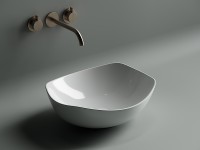 Раковина-чаша Ceramicanova Element 42 CN5017 Белая фарфор накладная
