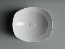 Раковина-чаша Ceramicanova Element 42 CN5017 Белая фарфор накладная