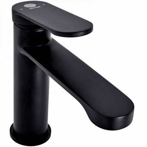 Смеситель для раковины Orange Vesper M10-021b Черный матовый латунь