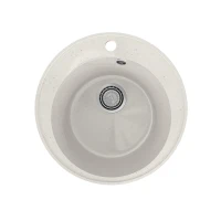 Кухонная мойка Practik 47 PR-M-475-001 цвет Белый