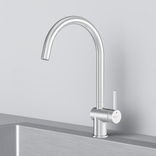 Смеситель для кухни AM.PM Func F8F07011 цвет Сатин