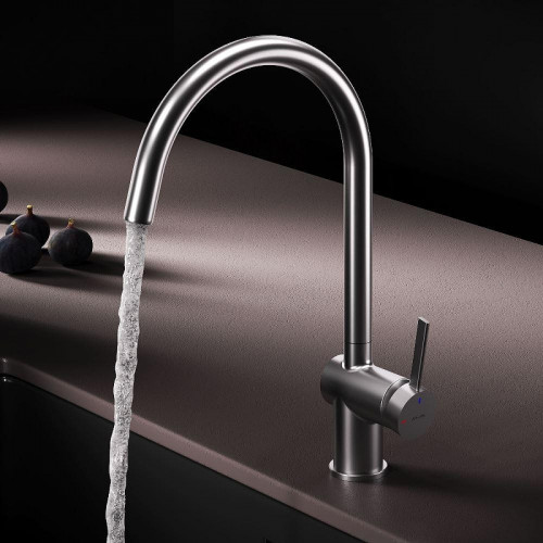 Смеситель для кухни AM.PM Func F8F07011 цвет Сатин