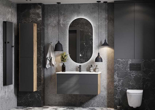 Зеркало Aquaton Альто 60 1A256502A1010 с подсветкой с сенсорным выключателем стекло