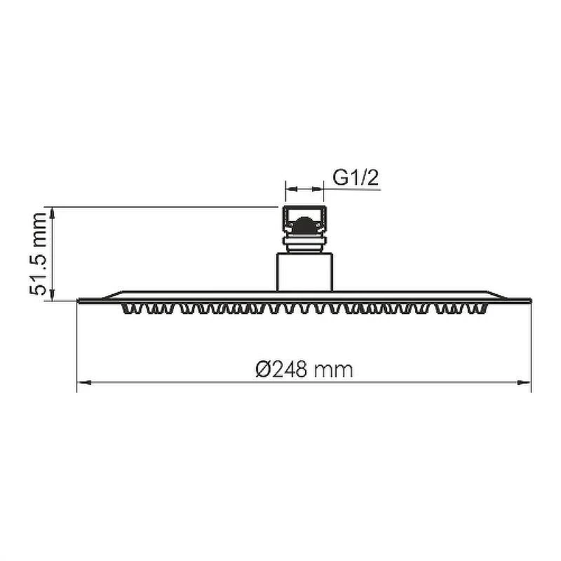 Душевая система WasserKRAFT Schunter A8251.307.308.180.259.285.194.201 Золото матовое
