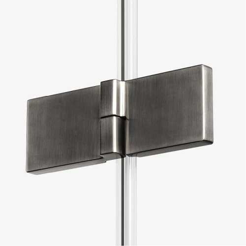 Шторка для ванны New Trendy AVEXA Gunmetal brushed x140 EXK-3530
