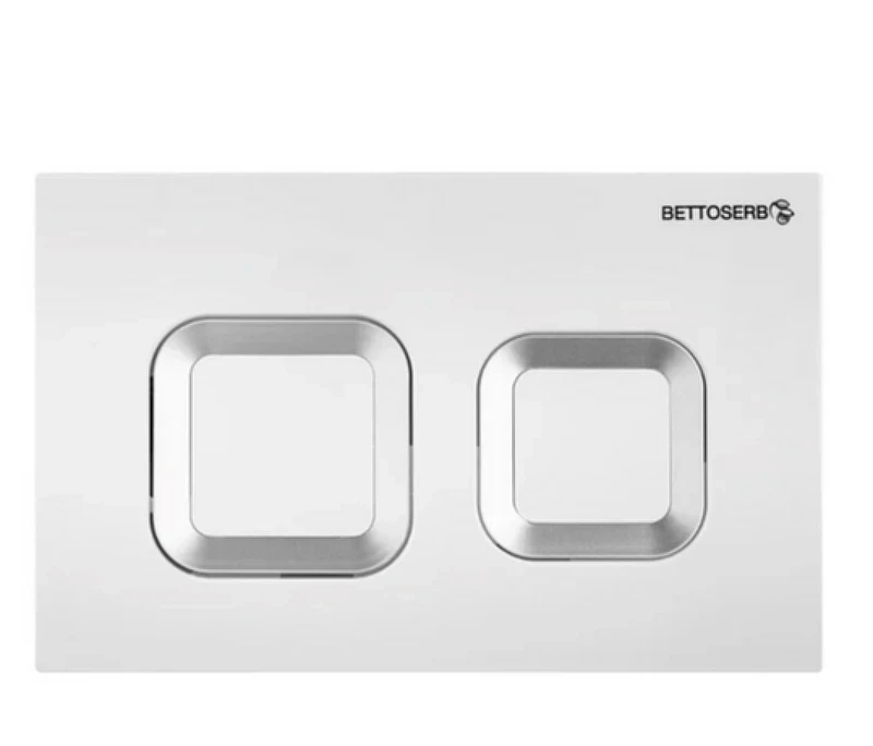 Инсталляция Bettoserb Sava Slim Superior SES40006473 для унитаза с клавишей смыва цвет Хром глянцевый