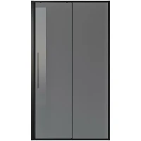 Душевая дверь Niagara Nova 130 NG-85-13TB профиль Черный матовый стекло тонированное