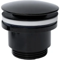 Донный клапан Gid Minucia G-58BL 76604K Click-clack цвет Черный глянцевый