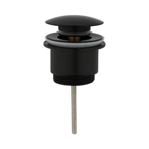 Донный клапан Gid Minucia G-58BL 76604K Click-clack цвет Черный глянцевый
