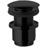 Донный клапан Remer 904CC2114NO click-clack Черный матовый