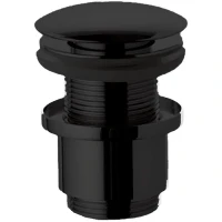 Донный клапан Remer 904CC2114NO click-clack Черный матовый
