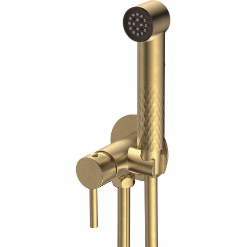 Гигиенический душ со смесителем Splenka S99.52.03 Золото матовое латунь встраиваемый