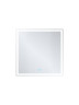 Зеркало BelBagno 80 SPC-GRT-800-800-LED-3000K-TCH-WARM с подсветкой с сенсорным выключателем и подогревом