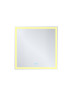 Зеркало BelBagno 80 SPC-GRT-800-800-LED-3000K-TCH-WARM с подсветкой с сенсорным выключателем и подогревом