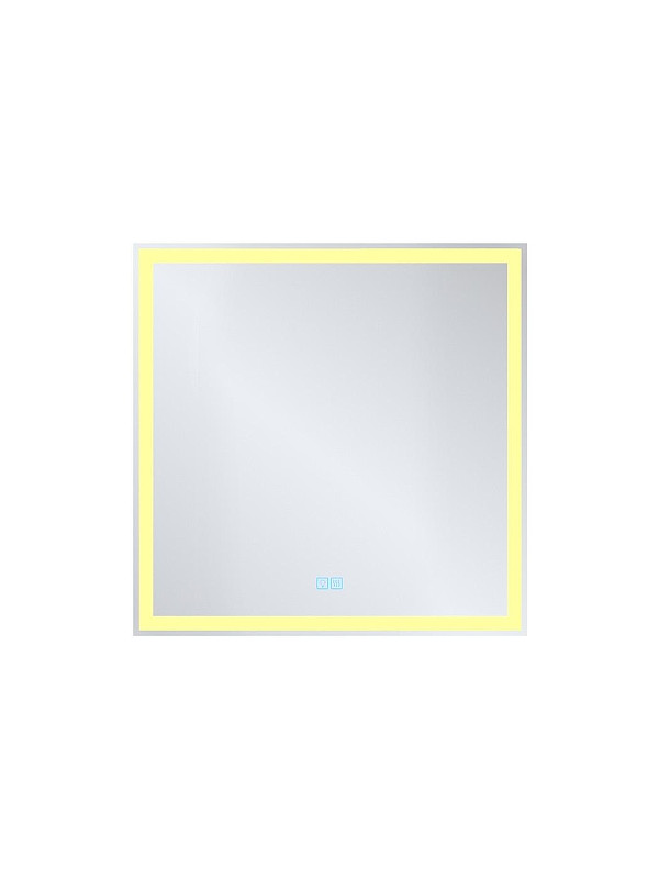Зеркало BelBagno 80 SPC-GRT-800-800-LED-3000K-TCH-WARM с подсветкой с сенсорным выключателем и подогревом