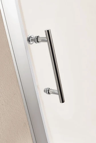 Душевой уголок Cezares Eco 90x90 ECO-O-A-2-90-P-Cr профиль Хром стекло рифленое