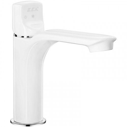 Смеситель для раковины E.C.A. Myra 104108986EX Белый латунь