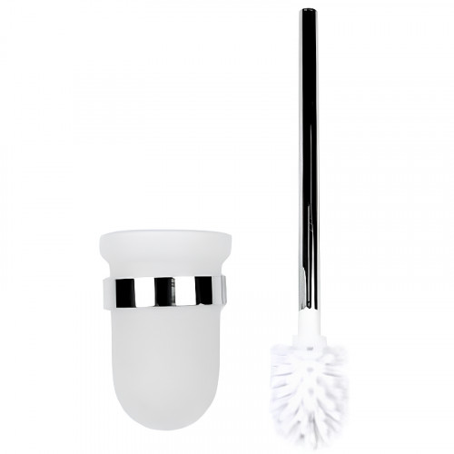 Ершик для унитаза Nofer Santorini 16342.B Хром