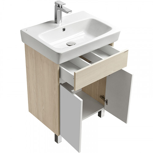 Тумба под раковину Aquaton Верди PRO 60 H 1A207701VDAV0 Белый Ясень фабрик МДФ / ЛДСП