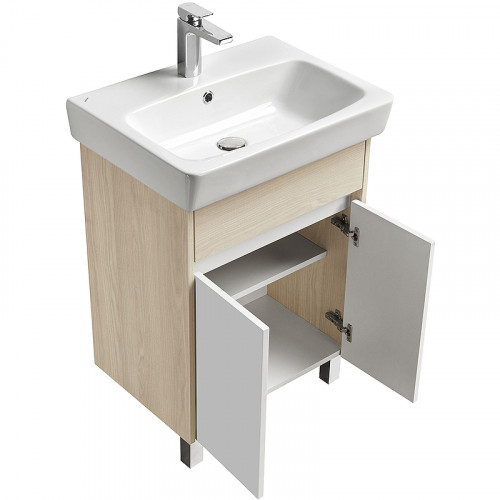Тумба под раковину Aquaton Верди PRO 60 H 1A207701VDAV0 Белый Ясень фабрик МДФ / ЛДСП