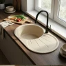 Кухонная мойка Azario Perla 73 CS00105239 цвет Песочный