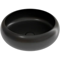 Раковина-чаша Ceramicanova Element 36 CN6050MB Черная матовая фарфор накладная