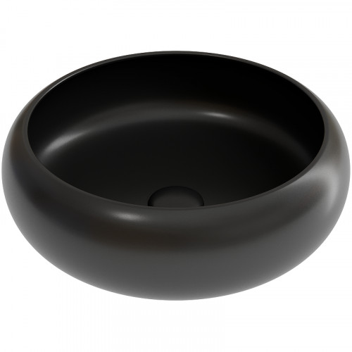 Раковина-чаша Ceramicanova Element 36 CN6050MB Черная матовая фарфор накладная