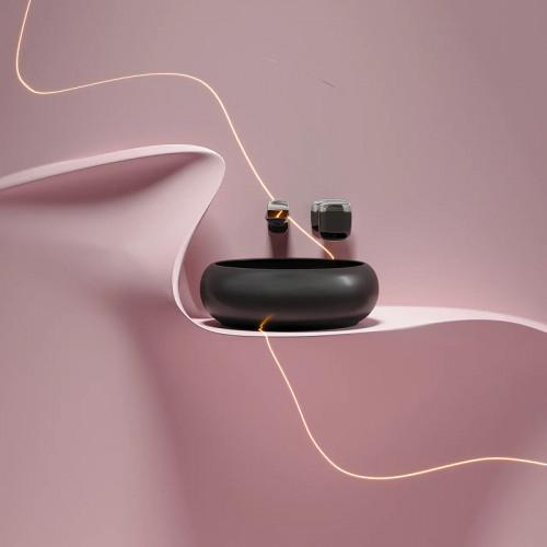 Раковина-чаша Ceramicanova Element 36 CN6050MB Черная матовая фарфор накладная