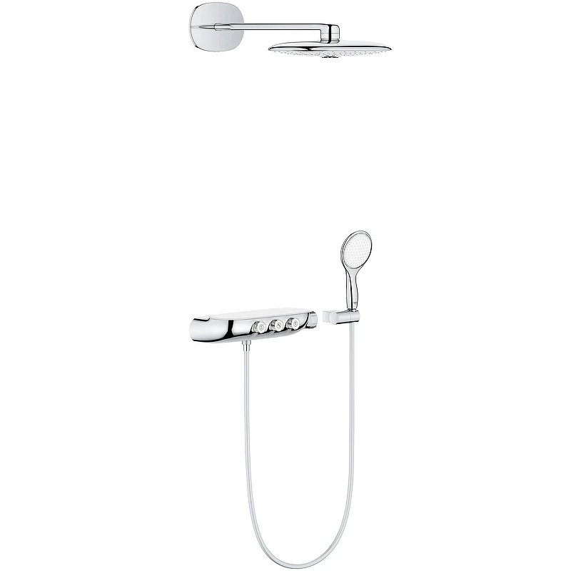 Душевая система Grohe Rainshower SmartControl 360 26443000 Хром латунь встраиваемый