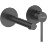 Смеситель для раковины Cezares Relax RELAX-BLI2-2-NOP-W0 Черный матовый нержавеющая сталь встраиваемый