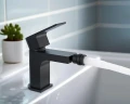 Смеситель для биде Aquatek Лира AQ1418MB Черный матовый латунь