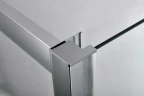 Душевой уголок Vincea Alpha 150x90 VSR-3AL9015MT профиль Хром стекло текстурное