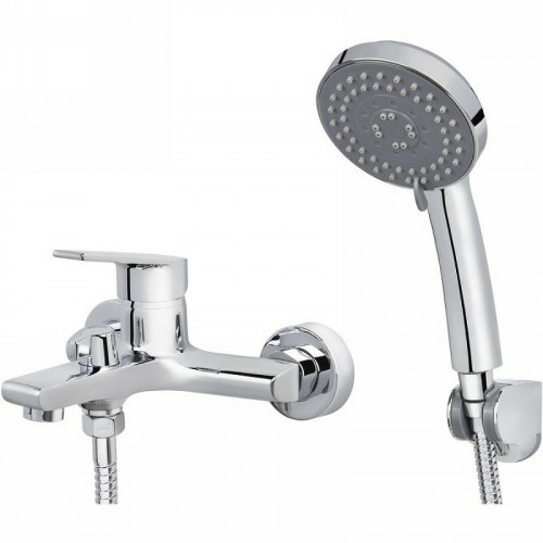 Смеситель для ванны Kaiser Eco 00022 Хром латунь на стену