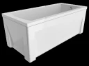 Акриловая ванна Timo Ritta 180x80 RITTA1880 цвет Белый