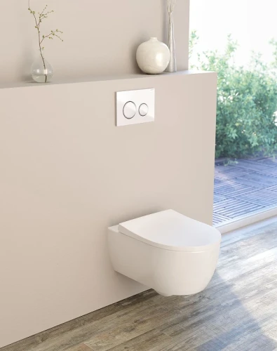 Унитаз Geberit iCon 500.784.01.1 подвесной с сиденьем Микролифт фаянс подвесной