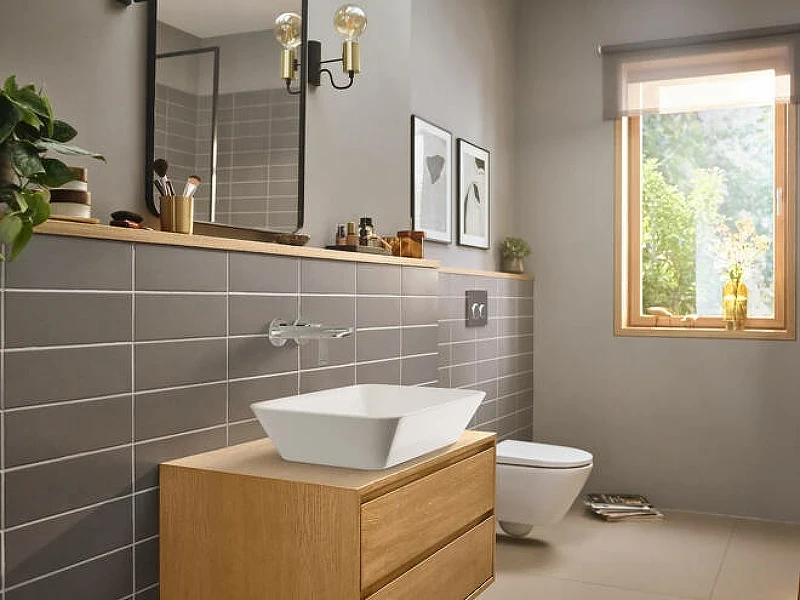 Смеситель для раковины Hansgrohe Rebris E 72568000 Хром латунь встраиваемый