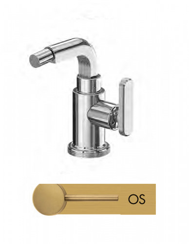 Смеситель для биде Fima Carlo Frattini Park Lane F1322OS цвет Золото брашированное/шлифованное