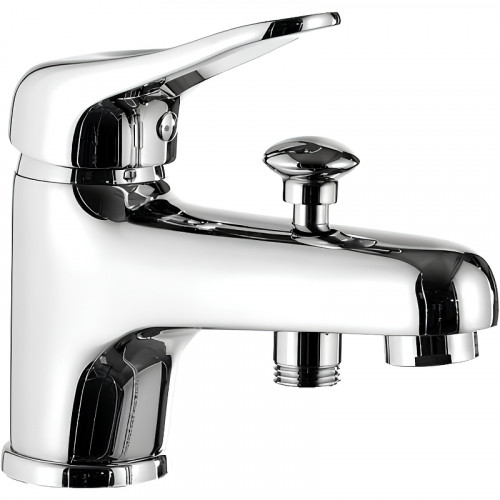 Смеситель на борт ванны Remer Kiss K04 Хром латунь