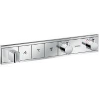 Смеситель для душа Hansgrohe RainSelect 15356000 с термостатом Хром латунь встраиваемый