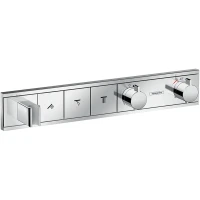 Смеситель для душа Hansgrohe RainSelect 15356000 с термостатом Хром латунь встраиваемый