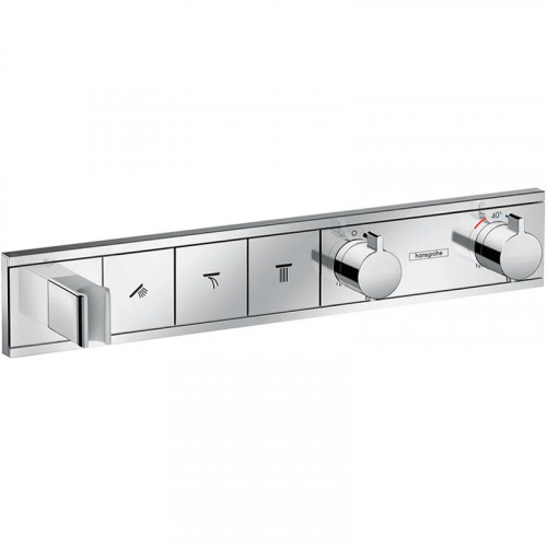 Смеситель для душа Hansgrohe RainSelect 15356000 с термостатом Хром латунь встраиваемый