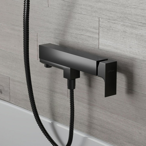 Смеситель для ванны Paini Grazia 21PZ111 Черный матовый