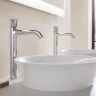 Смеситель для раковины Duravit White Tulip WT1040002010 цвет Хром