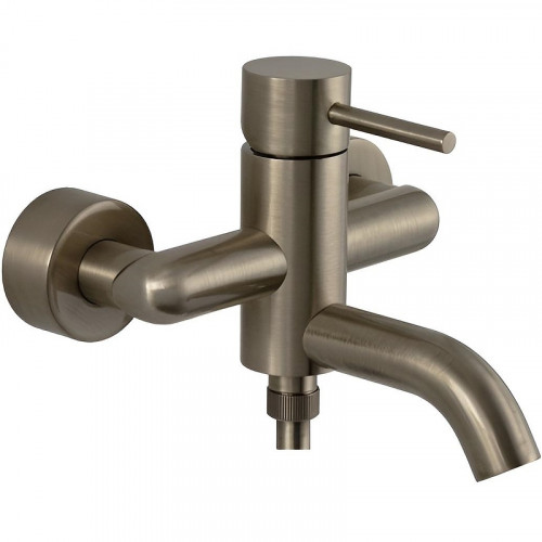 Смеситель для ванны Remer X-Style X05NPO Никель брашированный латунь на стену