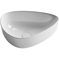 Раковина-чаша Ceramicanova Element 45 CN5026 Белая фарфор накладная