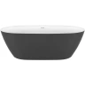 Акриловая ванна Black&White Swan SB330 Grey 170x75 330SBGR Серая матовая Белая без гидромассажа
